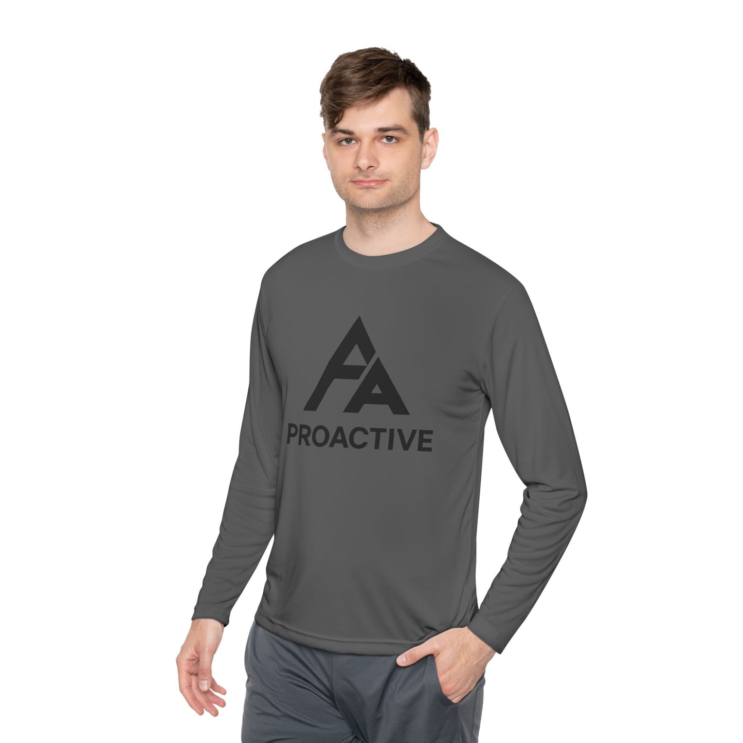 Proactive lightweight performance long sleeve Tee